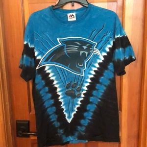 Carolina Panthers Tie-Dye Tee